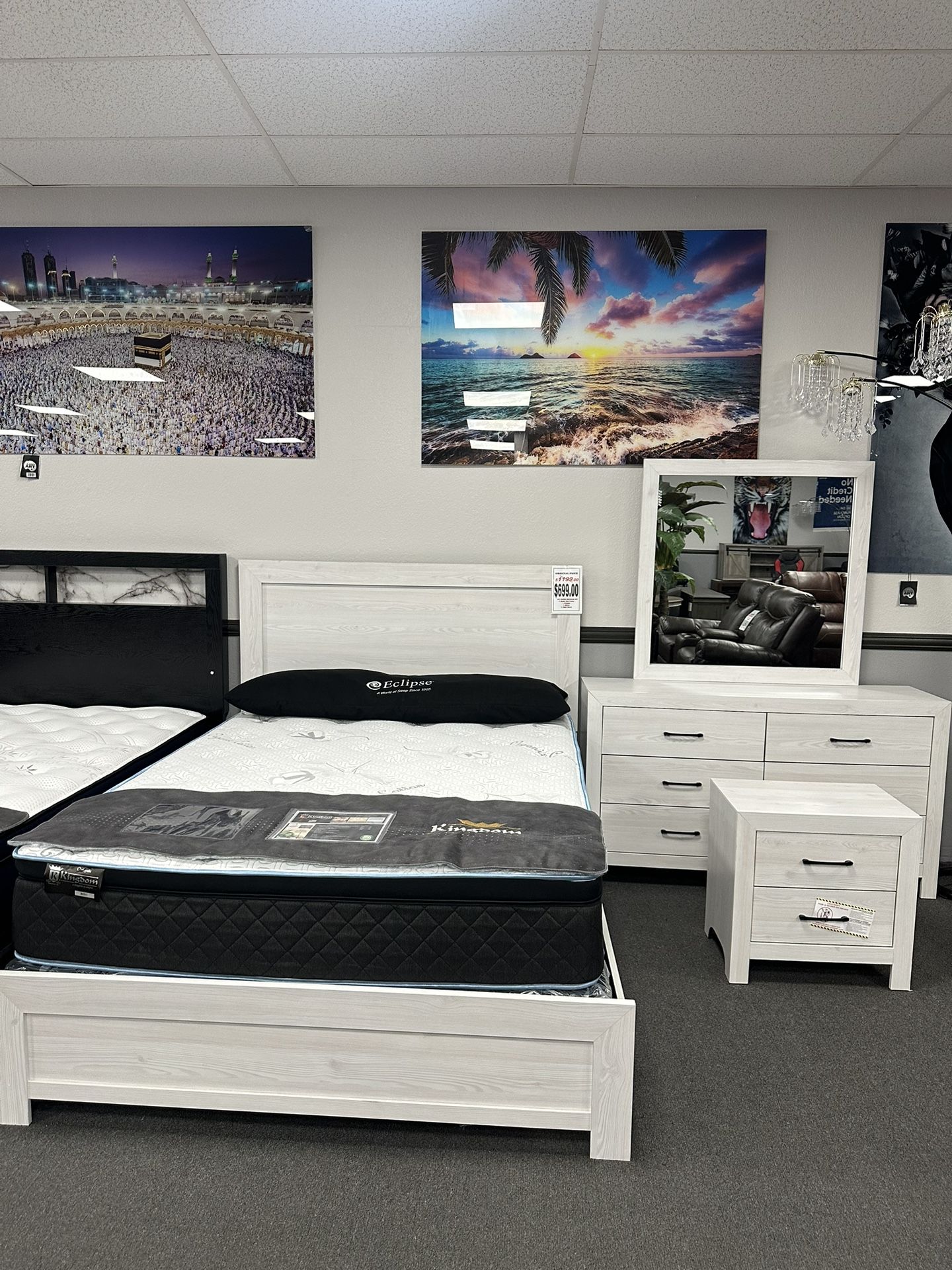 4PC Queen Bedroom Set