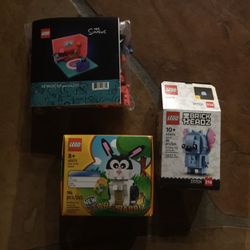 LEGO Bundle Rabbit, Simpsons, and Stitch Sets