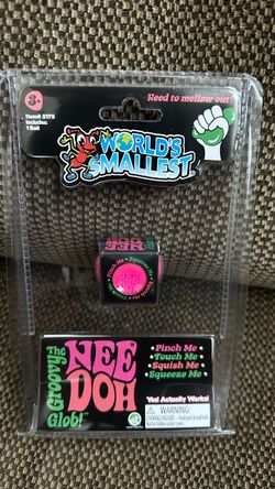 WORLD'S SMALLEST THE GROOVY GLOB NEEDOH STRESS BALL