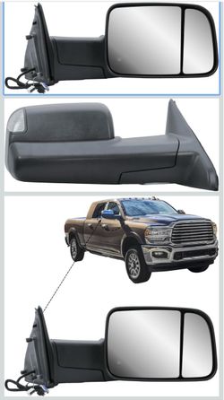 Passenger Right Side Door Towing Mirror For Ram 1(contact info removed) 3(contact info removed)-2018