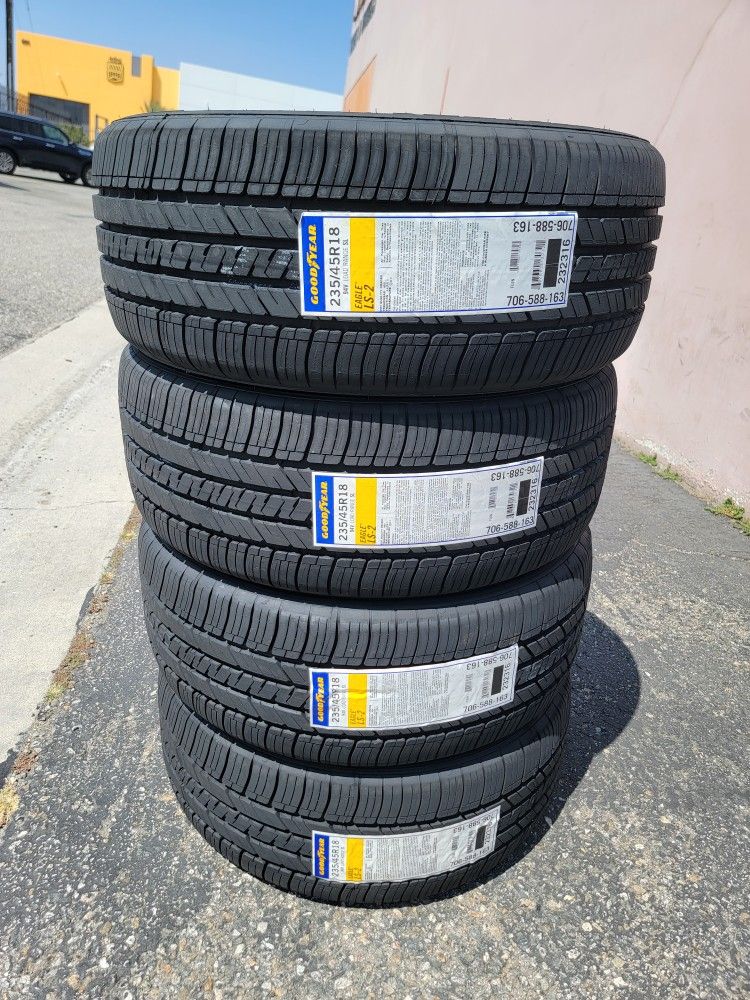 235 45 18 NEW TIRES CAMRY SOLARA AVALON ALTIMA ACCORD ACURA LEXUS KIA MALIBU IMPALA