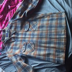 Large Long Sleeve Pendleton