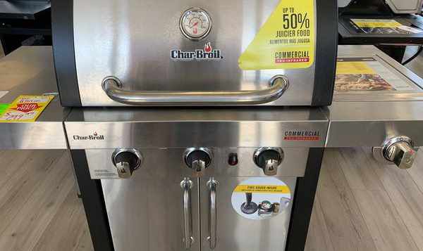 New Char-Broil Stainless Steel BBQ Grill 1B
