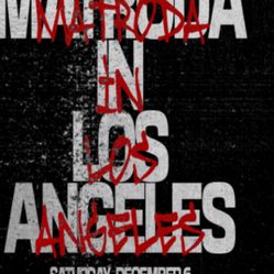 Matroda Dec 5 Ticket For Sale 