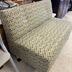 RETROSPECT 48" LOVESEAT SOFA ON CASTERS- Excellent Condition- Retail: $1250