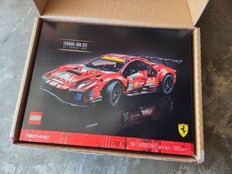 Lego 42125 Ferrari 488 GTE technic Corse #51 Set Brand New