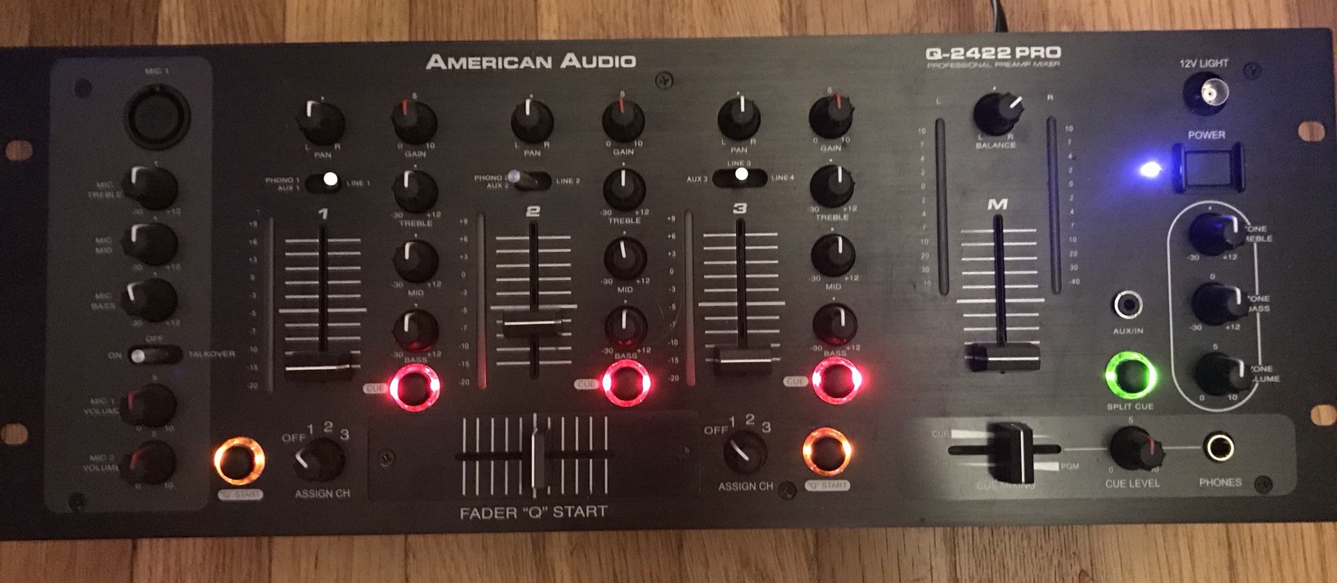 American audio G-2422 PRO mixer