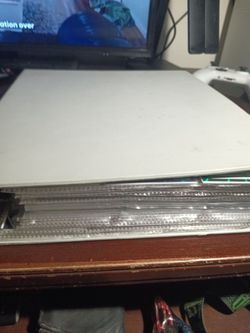 Binder full of basketball cards