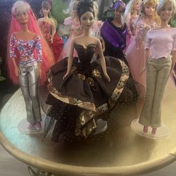 Lot Of 10 Luxury Barbies $9 each or $70 For All