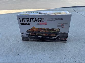 Heritage Rock Raclette Cook Top