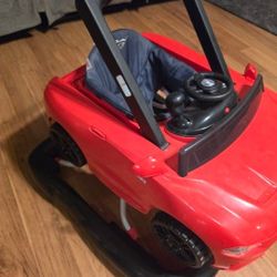 Red Baby Mustang Walker - 3 In 1!