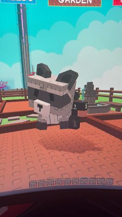 Grow a Garden Raccoon