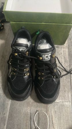 Sneakers Black with green gems