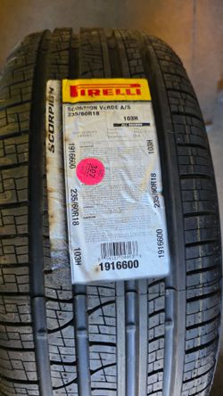 Pirelli tire 235/60r18