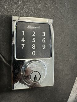 Schlage BE468 smart Lock Wifi Z Wave Smartthings Alexa Enabled