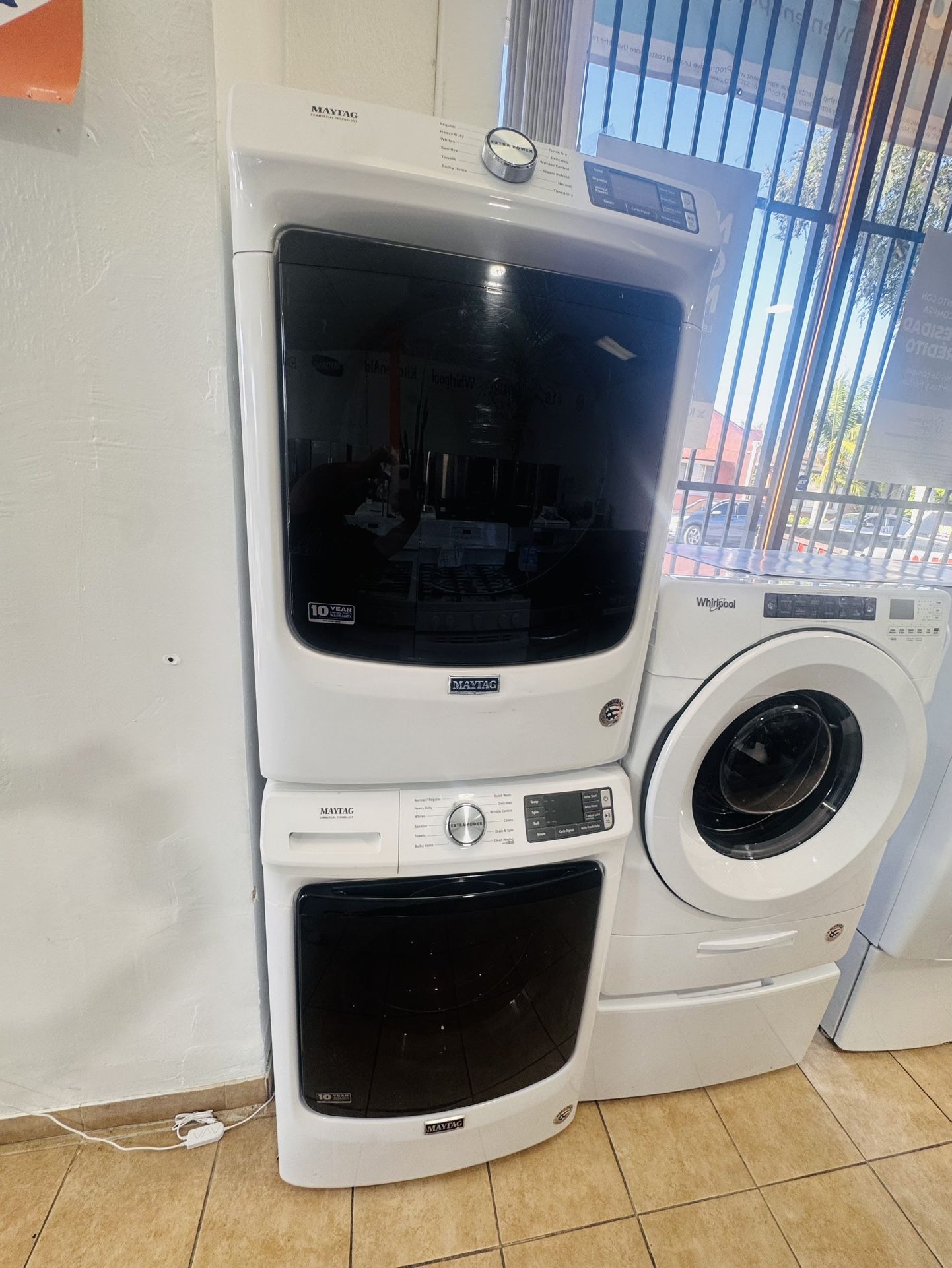 MAYTAG WASHER AND DRYER