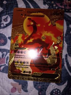 Pokemon card gold Charizard