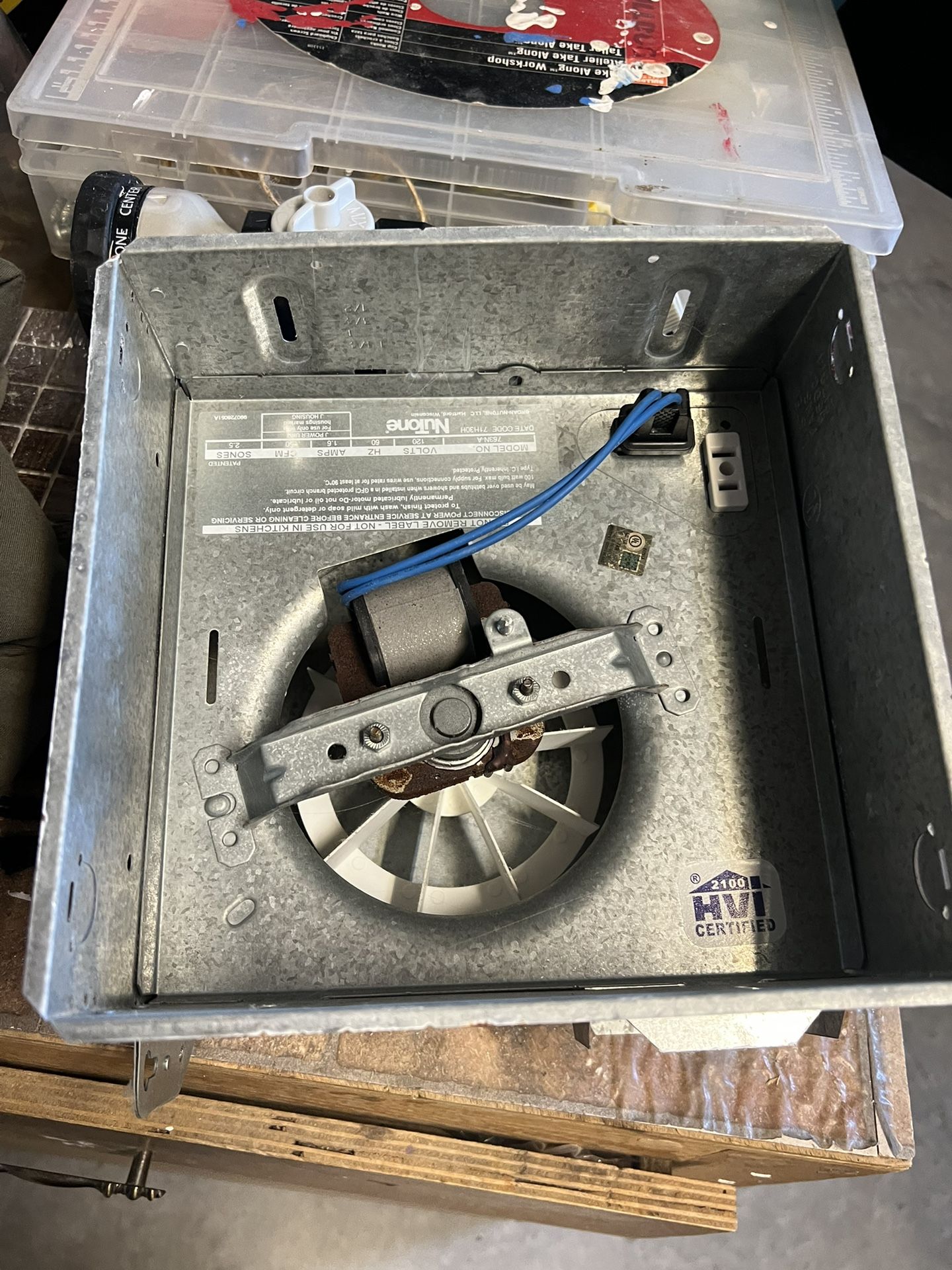 Ventilation Fan With Light