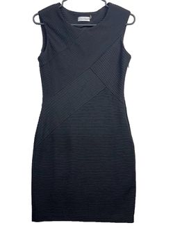 Calvin Klein Sleeveless Black Dress