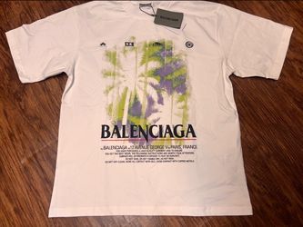 Balenciaga palms beach shirt men’s