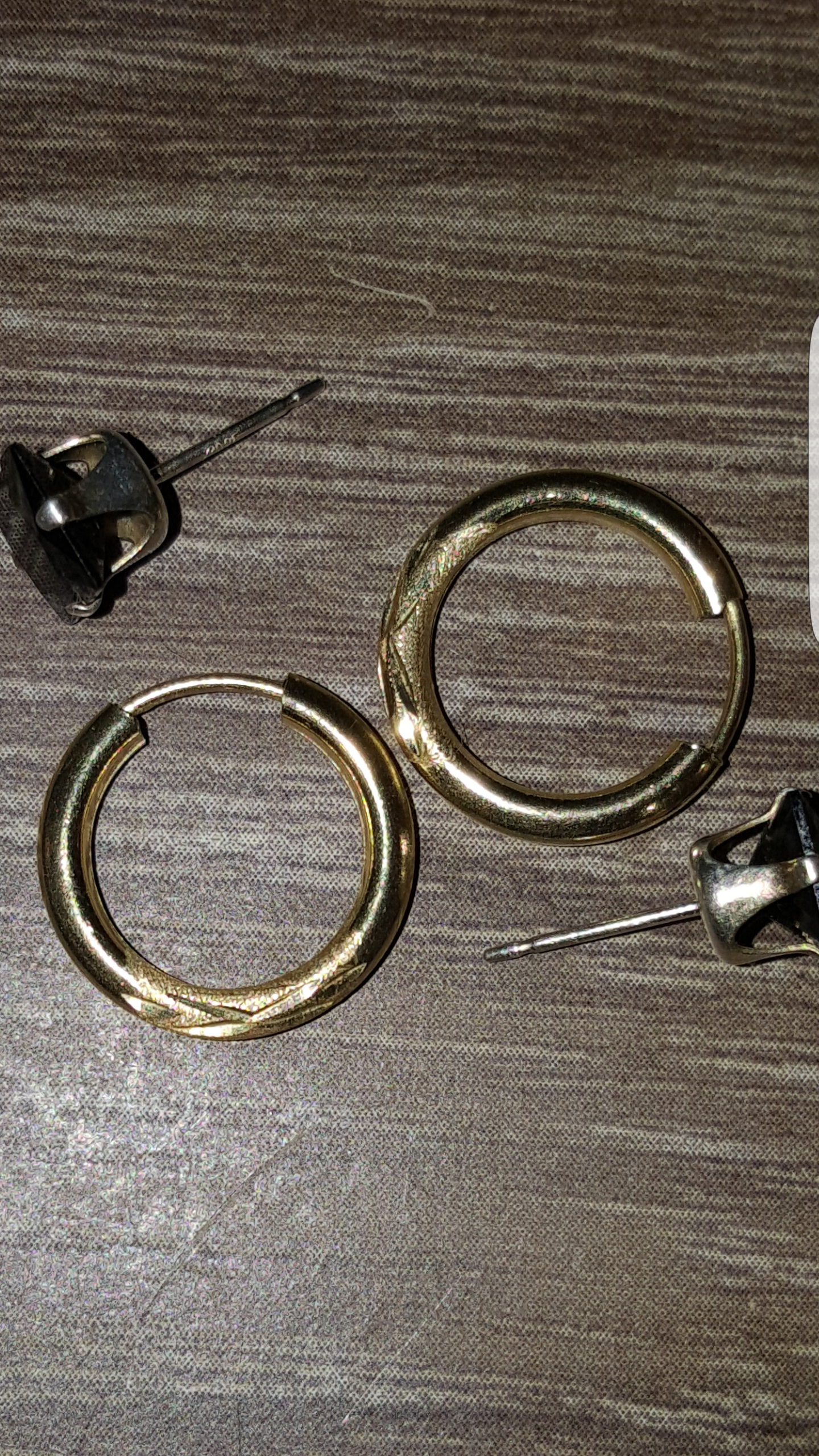 Jewelry gold earings
