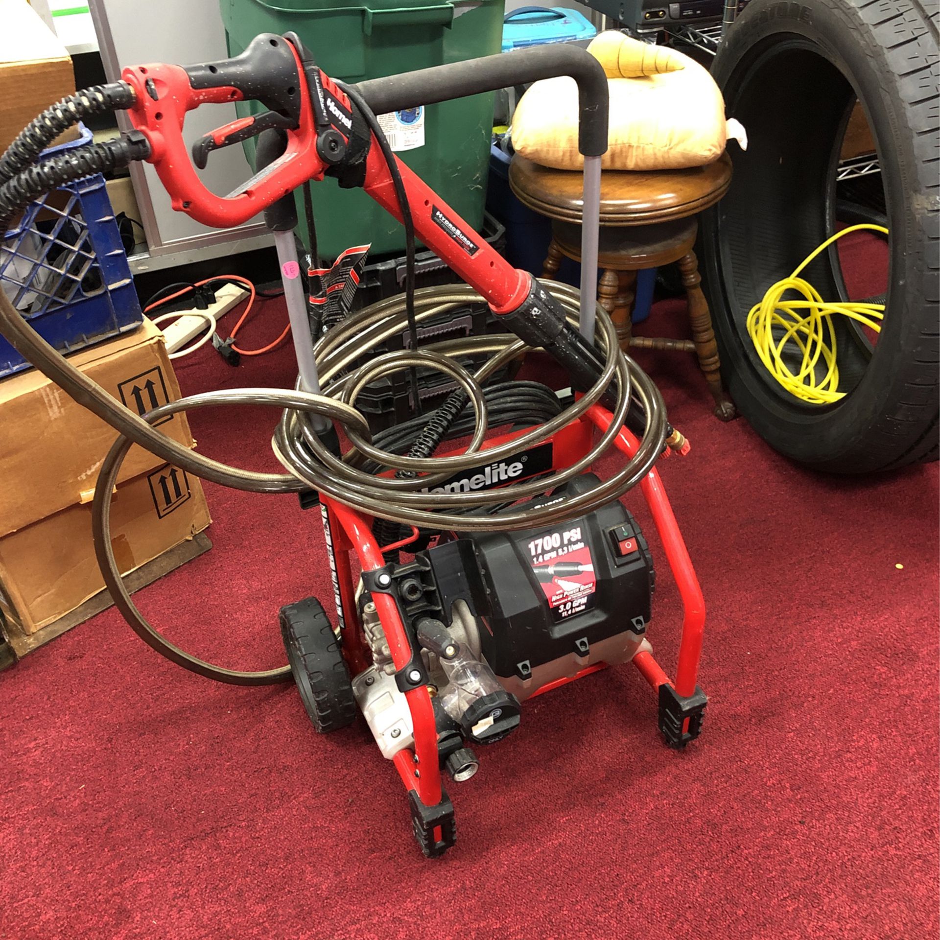 1700 psi electric power washer