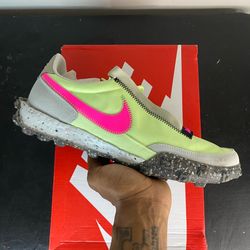Nike Waffle Racer “Crater Barely Volt” Size 12W-10.5M