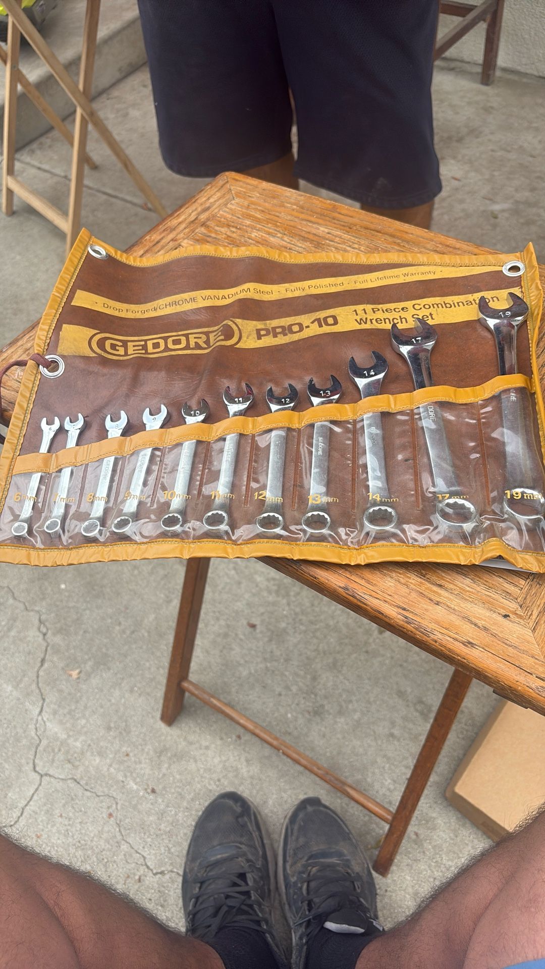 11 Piece Gedore Wrench Set