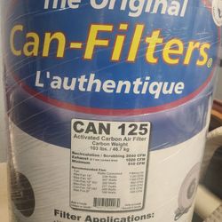 10" Carbon Filter  Can-Filter 125 + Flange