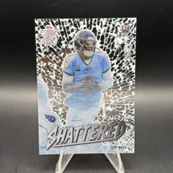 2025 Topps Signature Class Football Cam Ward Rookie Shattered SP Titans S-25 NFL