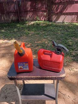 2 Gas Cans
