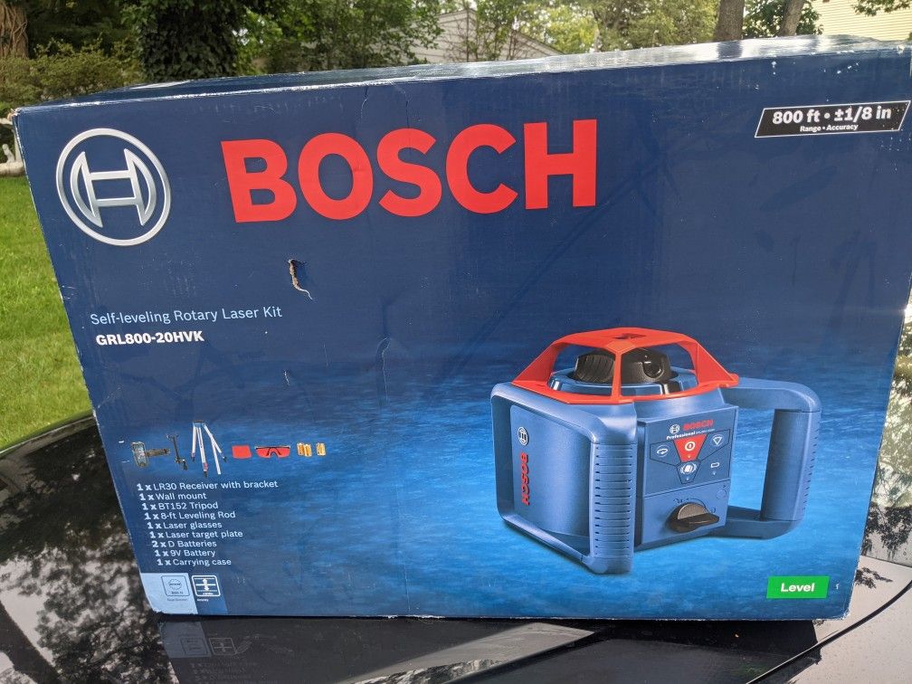Bosch Self leveling Rotary Laser Kit