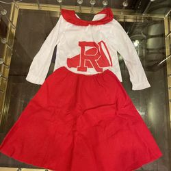 Sandy from Grease Rydell High Cheerleading Costumer for 4 Year Old Girl