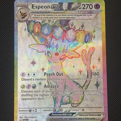 Pokémon - Espeon ex SVP 175 - Prismatic Premium Collection Promo
