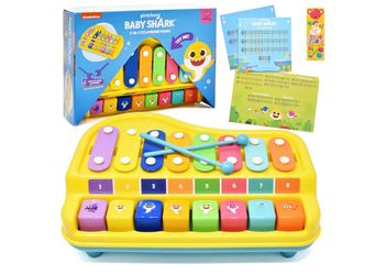 New piano and xylophone