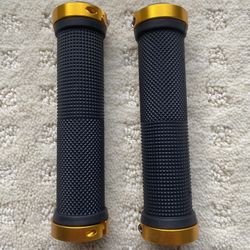 Bike Grips. Brand New. Great Quality! Gold Color