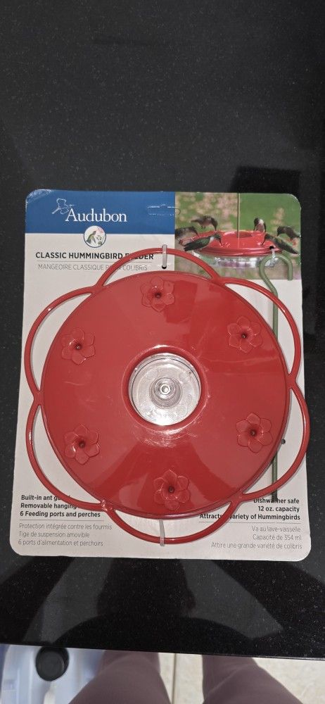 Audubon Hummingbird Feeder