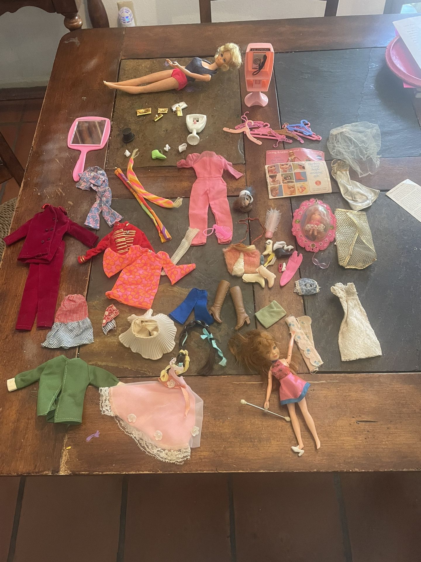 1960’s Mattel Authentic Barbie And Friends 