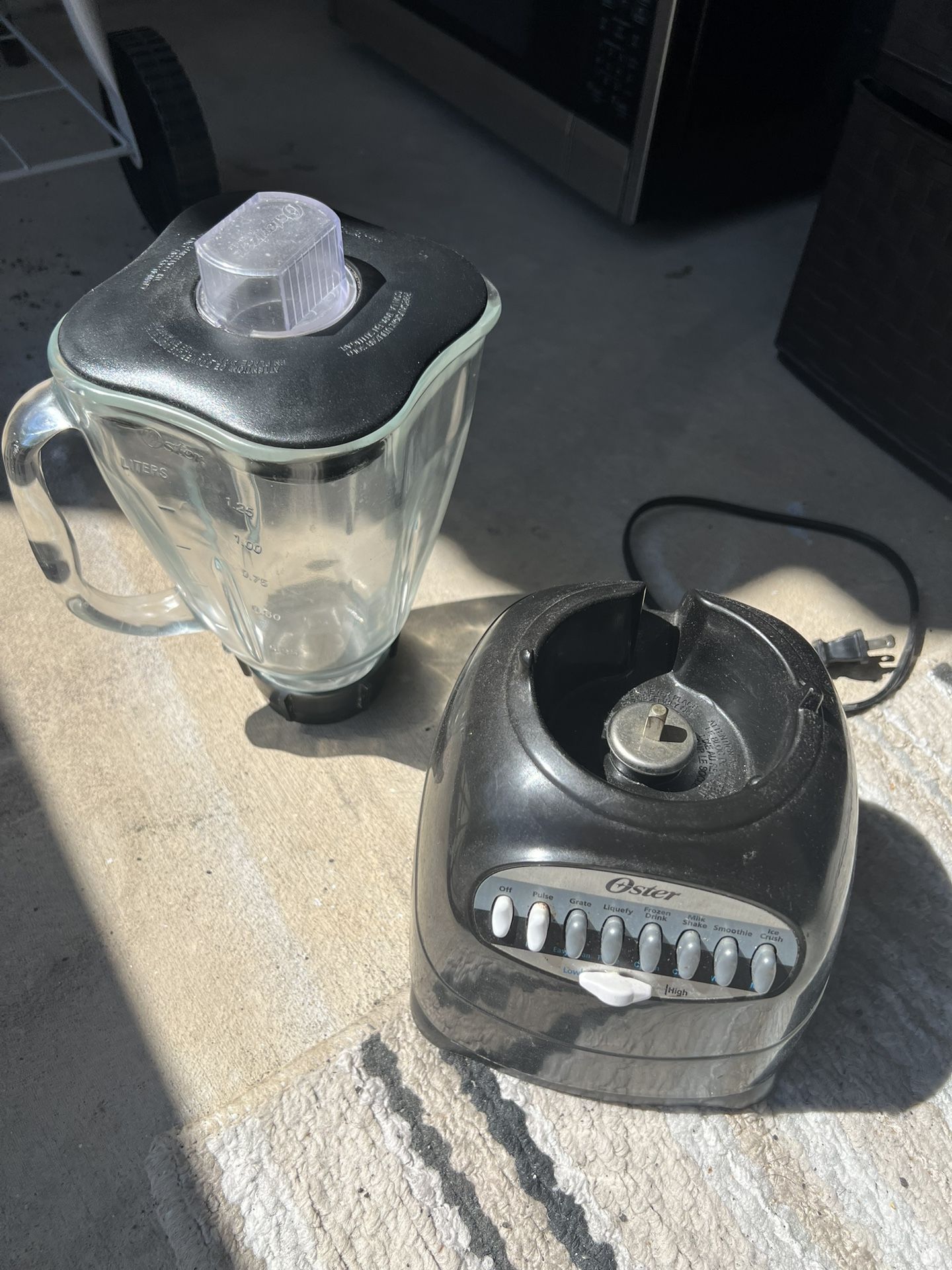 Oster Blender And Sharp Microwave