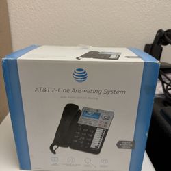 AT&T 2- LINE ANSWERING SYSTEM 
