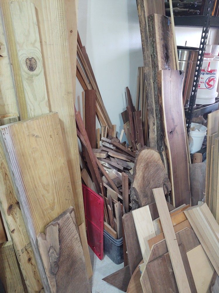 Need To Offload a Bunch of Woodworking Material