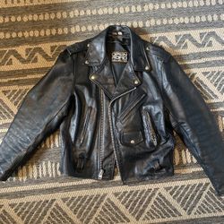 90s Vintage Leather Jacket 