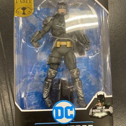 Gold McFarlane Hazmat suit Batman