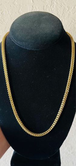 14k yellow gold Franco chain