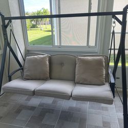 luxury porch swing