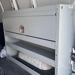 Steel Van Shelves