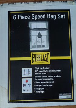 Everlast Speed Bag Set