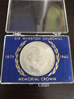 1965 Winston Churchill Commemorative Crown Coin