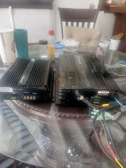 2 Amplificadores Sherwood Old School Trabajando Al 💯