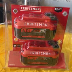  BRANDNEW 4.0 AH 20V 2PACK